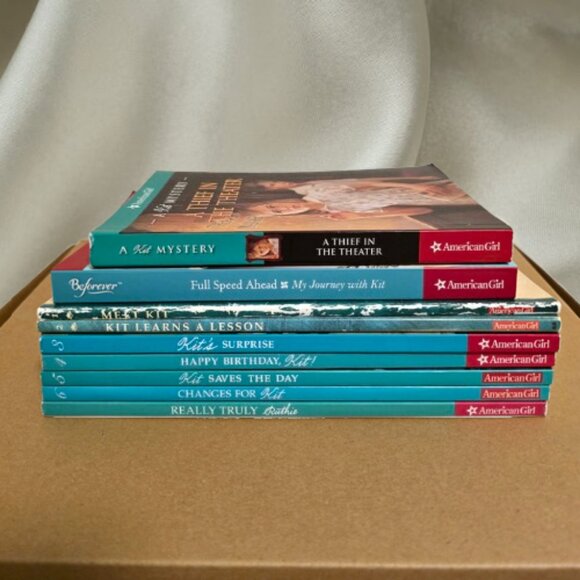 American Girl Kit 9-Book Set Pleasant Co Signed Book + Ruthie + Mystery +CYOA - Picture 7 of 7